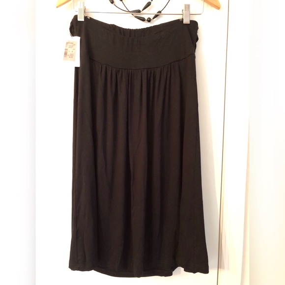 LUSH Black Strapless Bandeau Style Sundress NWT - Picture 8 of 8